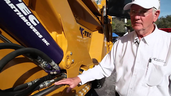 日立挖掘機液壓桿如何維修